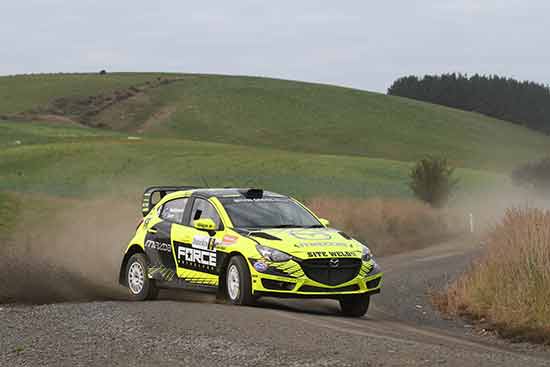 Andrew Hawkeswood 2017 Otago Rally SS1 Day 1