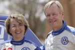 Ari Vatanen and Fabrizia Pons
