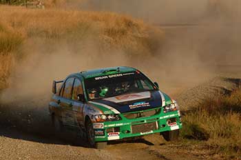 Hayden Paddon on his way to a convincing Day 1 lead in Otago.