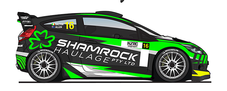 Shamrock Motorsport Fiesta WRC NZRC