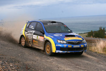 Third place went to local favourite, Emma Gilmour, in her Subaru.